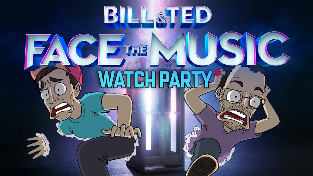 InternetTodayTV's tweet photo. 🔴We are LIVE with our Bill & Ted: Face The Music Watch Party!
Watch & Chat along with us here: https://t.co/YpxTxRBt47
#ExcellentTogether #BillAndTed3 #AD #FaceTheMusic https://t.co/WQRTDBgvQQ
