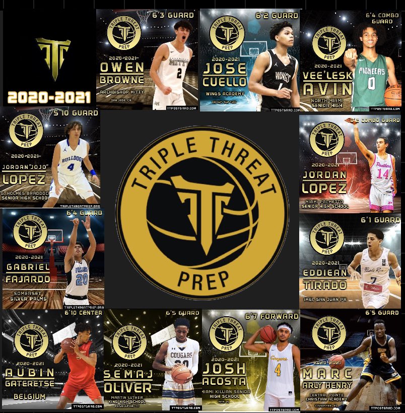 MIATripleThreat's tweet photo. 🚨🚨2020-2021 #TRIPLETHREATPREP
Roster is going to be explosive 🧨 this season‼️Our team will have players who can compete at all levels.
✅ #D1 #D2 #D3
✅ #NAIA
✅ #JUCO
📈Stock risers
College Coaches stay tuned‼️
#NoGrindNoShine #TTP #TapIntoYourPotential #GottaLOVEit https://t.co/Gb4qItiOdQ