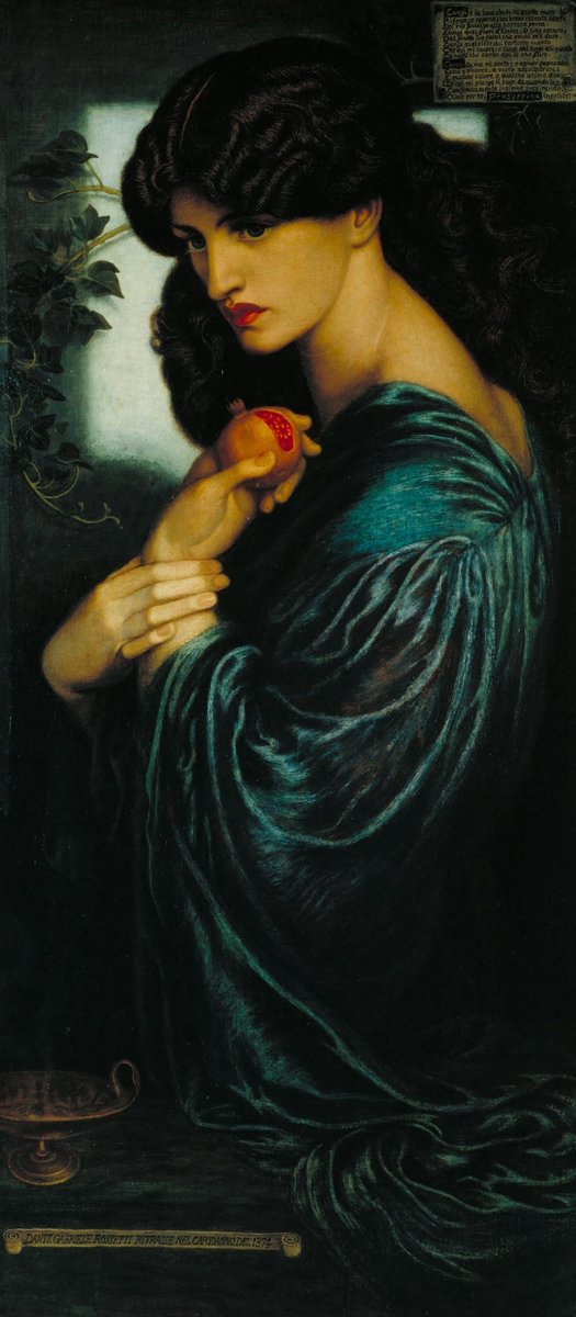 Humanista2020's tweet photo. PERSÉFONE - DANTE GABRIEL ROSSETTI https://t.co/fHIo0atKuy