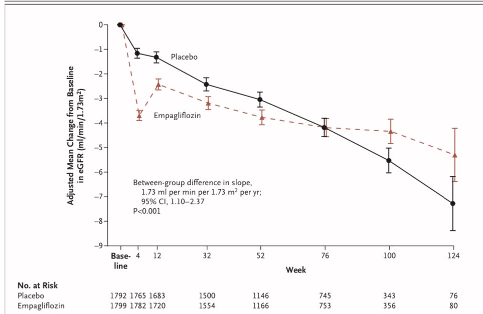 almucastro01's tweet image. Publicado en @nejm el #EMPEROR-Reduced  nejm.org/doi/full/10.10….
⬇️ mortalidad CV e IC ⬇️ recurrencia IC ✅ mismo beneficio DM no DM ✅✅✅impresionantes los datos renales 
Te lo contaremos en #SECenESC20 @MartaCoboMarcos