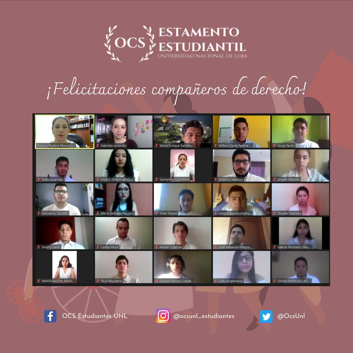OcsUnl's tweet photo. El día de ayer estuvimos presentes en la presentación del proyecto "Una oportunidad más = una mujer menos, porque no queremos generaciones que vean, escuchen y callen"✊🏻

Felicidades a los estudiantes de la carrera de derecho.👩🏻‍🏫👨🏻‍🏫 https://t.co/PrsCJGnHKh