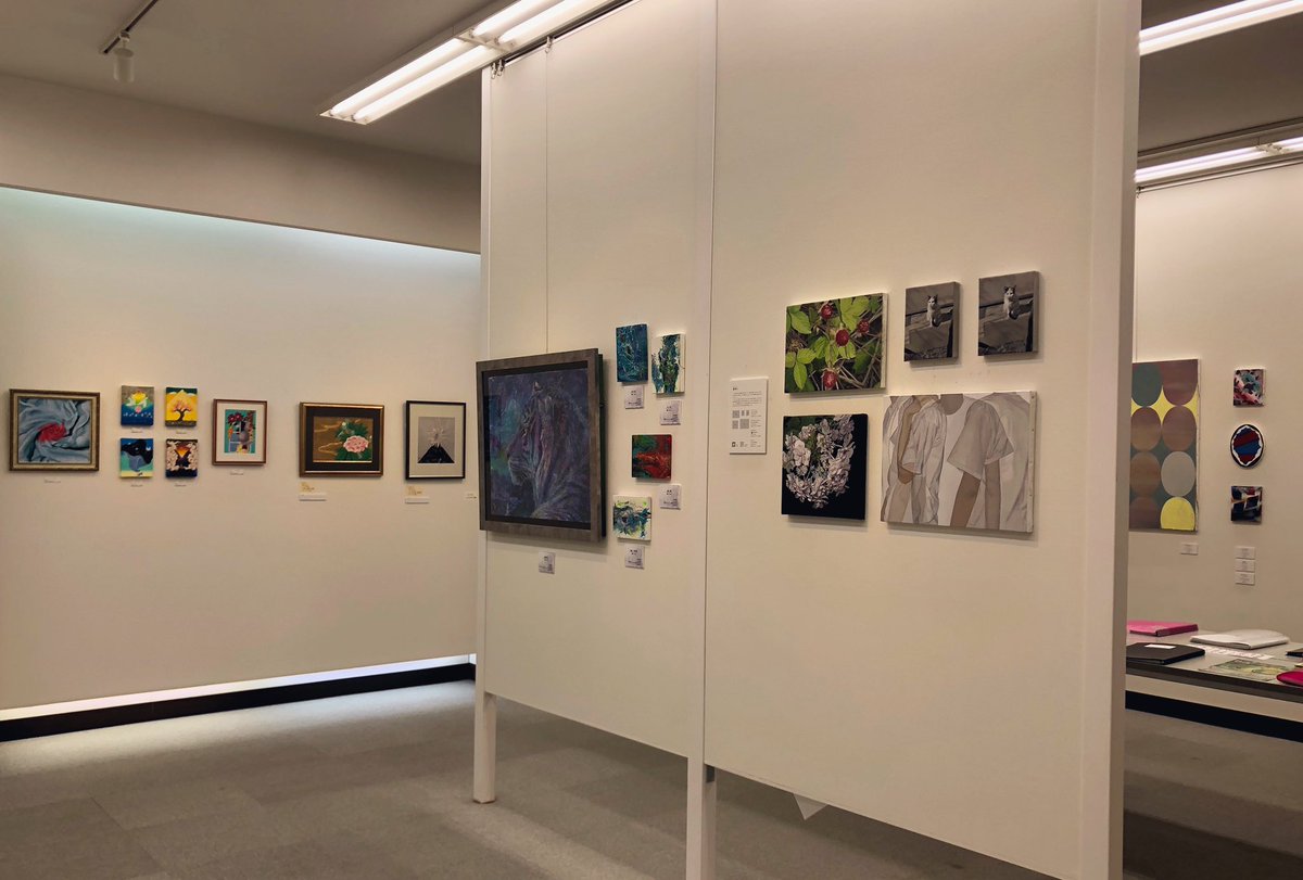 yukirururu's tweet photo. 芝田町画廊にて開催中の企画公募展《 #ESYproject 》見てきた
異彩を放つなちょ作品必見💉💥
原画は実物見るに限るね、本当に
18人の作家さんの作風、様々でおもしろいよー!明日17:00まで
#芝田町画廊 https://t.co/q4sOM1l2Q6
