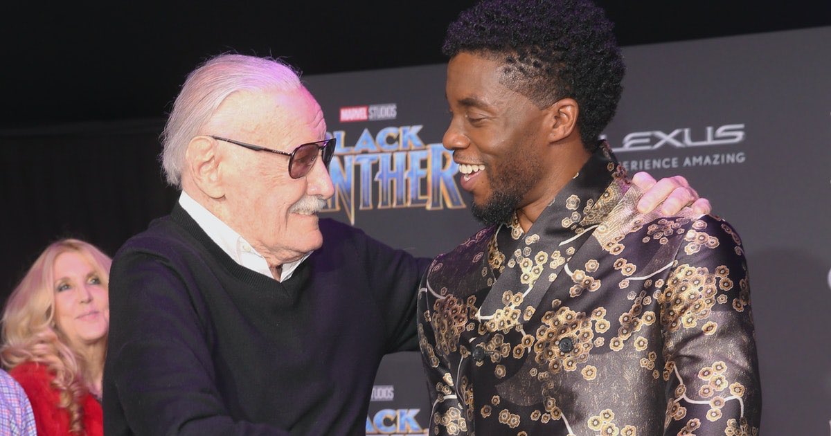 I’m sure Stan Lee was waiting for him with open arms 🥺💕 RIP Chadwick Boseman 🙏🏼 <a href="/MarvelStudios/">Marvel Studios</a>