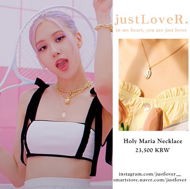 【just LoveR.】Holy Maria Necklace▲BLACKPINK愛用 JUSTLOVER on X: