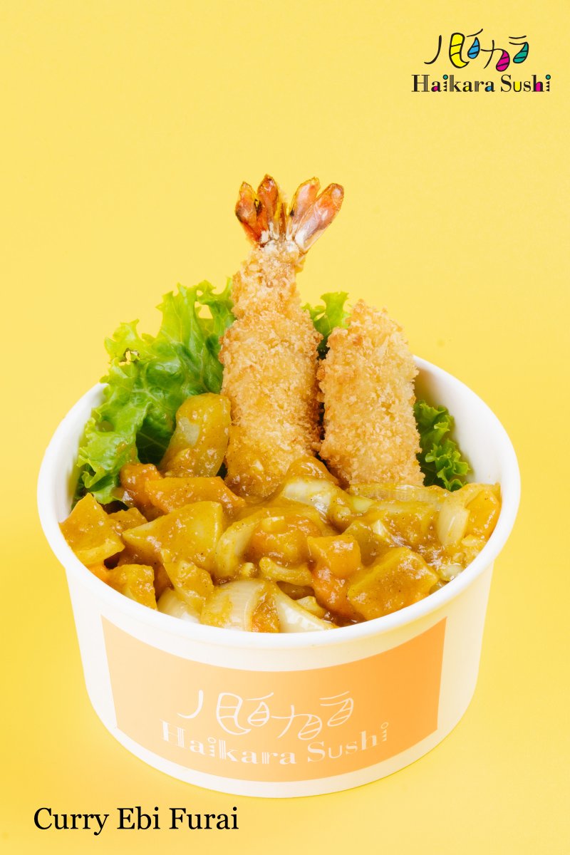 Rice bowl menu dengan 4 varian topping, tersedia disemua cabang Haikara Sushi