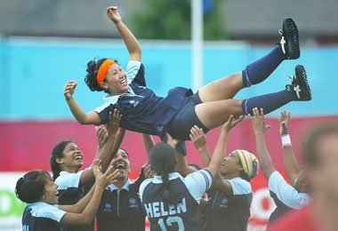 2002 Commonwealth Games hockey gold. The Suraj Lata Devi led team, defied all expectations to secure a gold in Hockey. Their victory inspired a certain Jaideep Sahni to write a story about the women's hockey team and that became Chak De India.