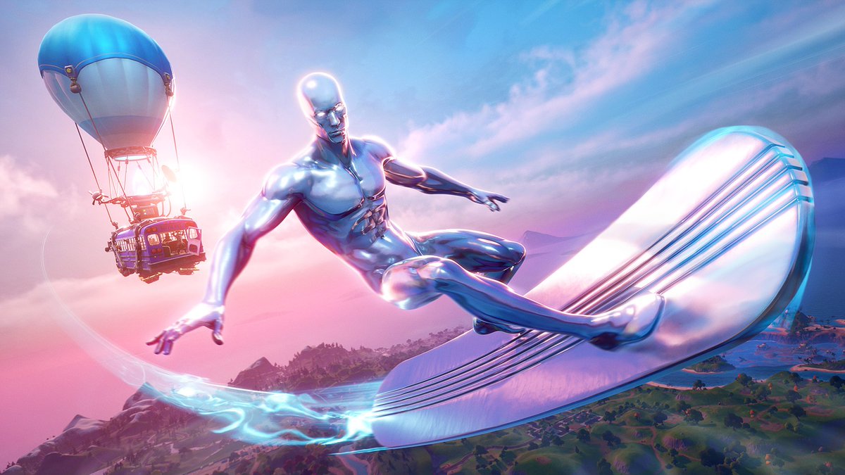 HappyPower's tweet image. Silver surfer promo was accidentally just leaked!
