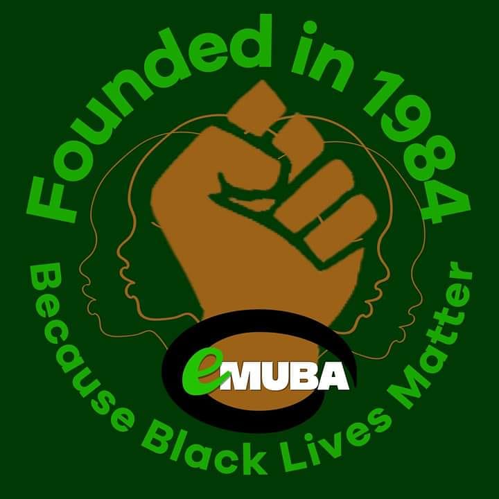 EMUBlackAlumni's tweet photo. #EMUBA calls for justice, equality, compassion & accountability in law enforcement & for civilians wrongfully acting as law enforcement. We stand with everyone marching today & every day 💚 #BlackLivesMatter #SayTheirNames #BeTheChange https://t.co/sNwQk1fkwR