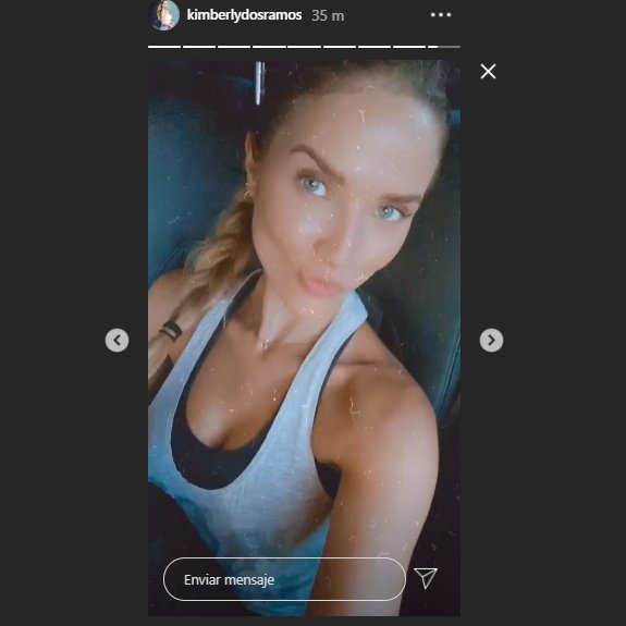 La bella y talentosa <a href="/Kimy2Ramos/">Kimberly Dos Ramos</a> subió un estado en su Instagram , impactando a su seguidores 😍😍😊 #KIMYSTAPERUANA