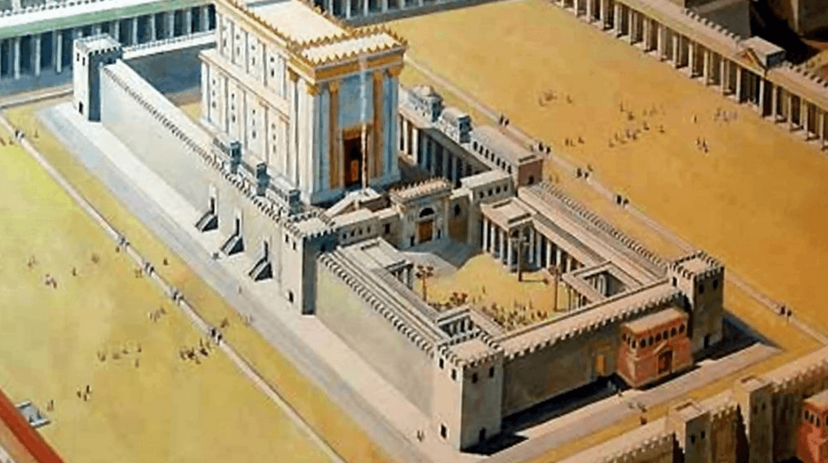 King Solomon made Jinns build an enormous temple for him in Palestine, JerusalemI was destroyed over time, but the foundation platform still exists today with a Mosque on top of itScientists stated that the platform that the mosque is resting on is cut with perfect precision.