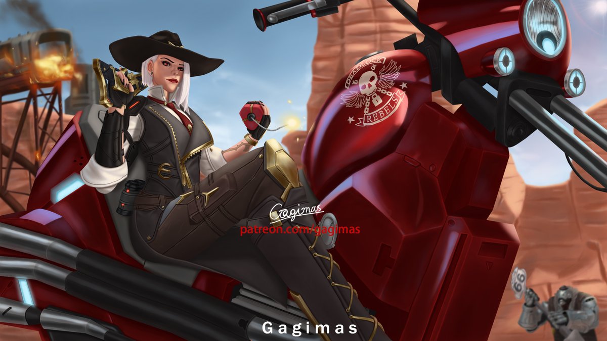 Gagimas's tweet photo. Ashe

📍Photoshop Painting: https://t.co/EPMi5J0hl3

If you support my artwork, please SUBSCRIBE my YouTube. Thank you~

Total Hour: 19 hrs 49 mins

#Overwatch #守望先锋 #Ashe #艾什 #アッシュ #Bob #BobDoSomething #RedMotorbike #オーバーウォッチ https://t.co/FEtN124ZOX