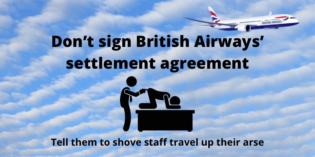 Dallasmcintosh's tweet image. Don’t be intimidated by the bullies #BritishAirways #BABetreyal #WeAreBA #BArbaric IMG_2141