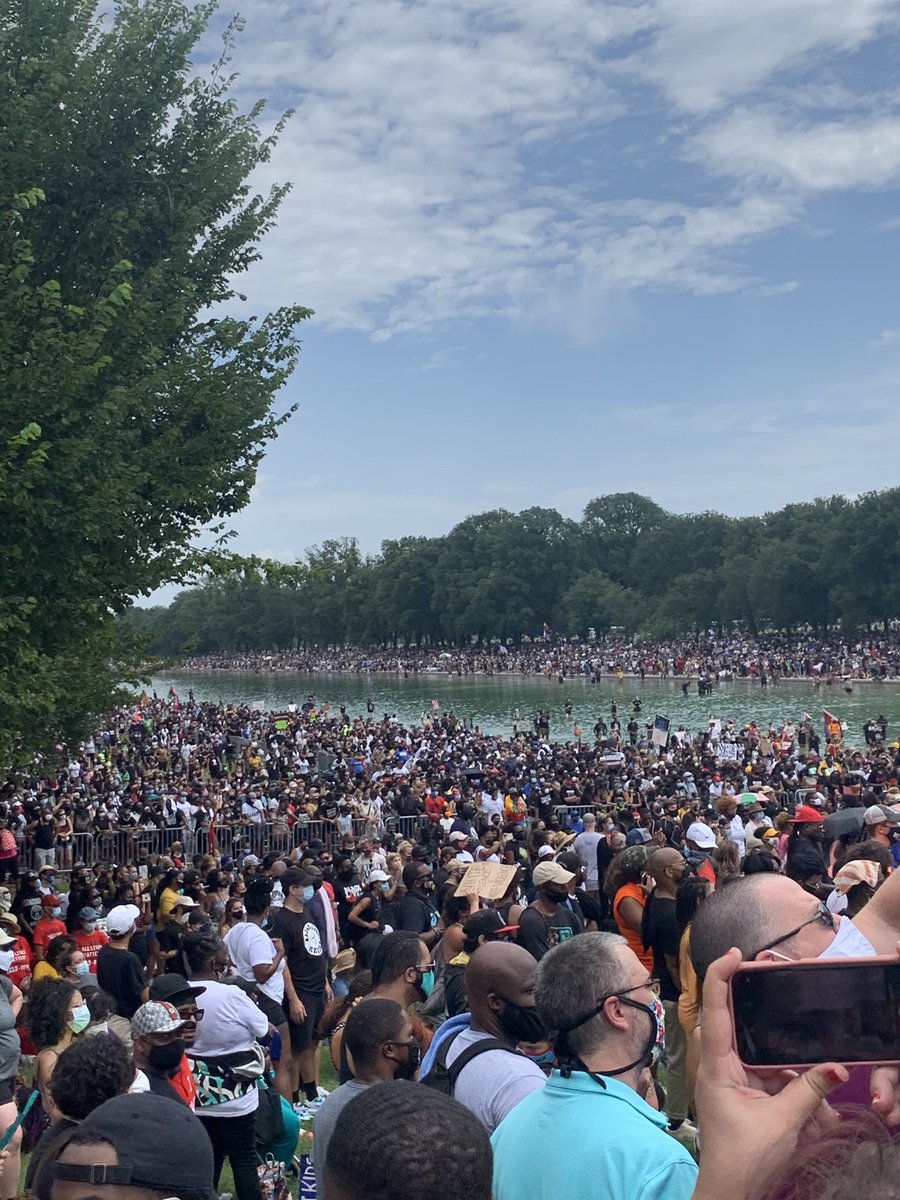 Deevz_fj's tweet image. 1963 &amp;amp; Today #ReflectingPool #MOW2020 #CommitmentMarch #IHaveADream #MLK #MarchOnWashington