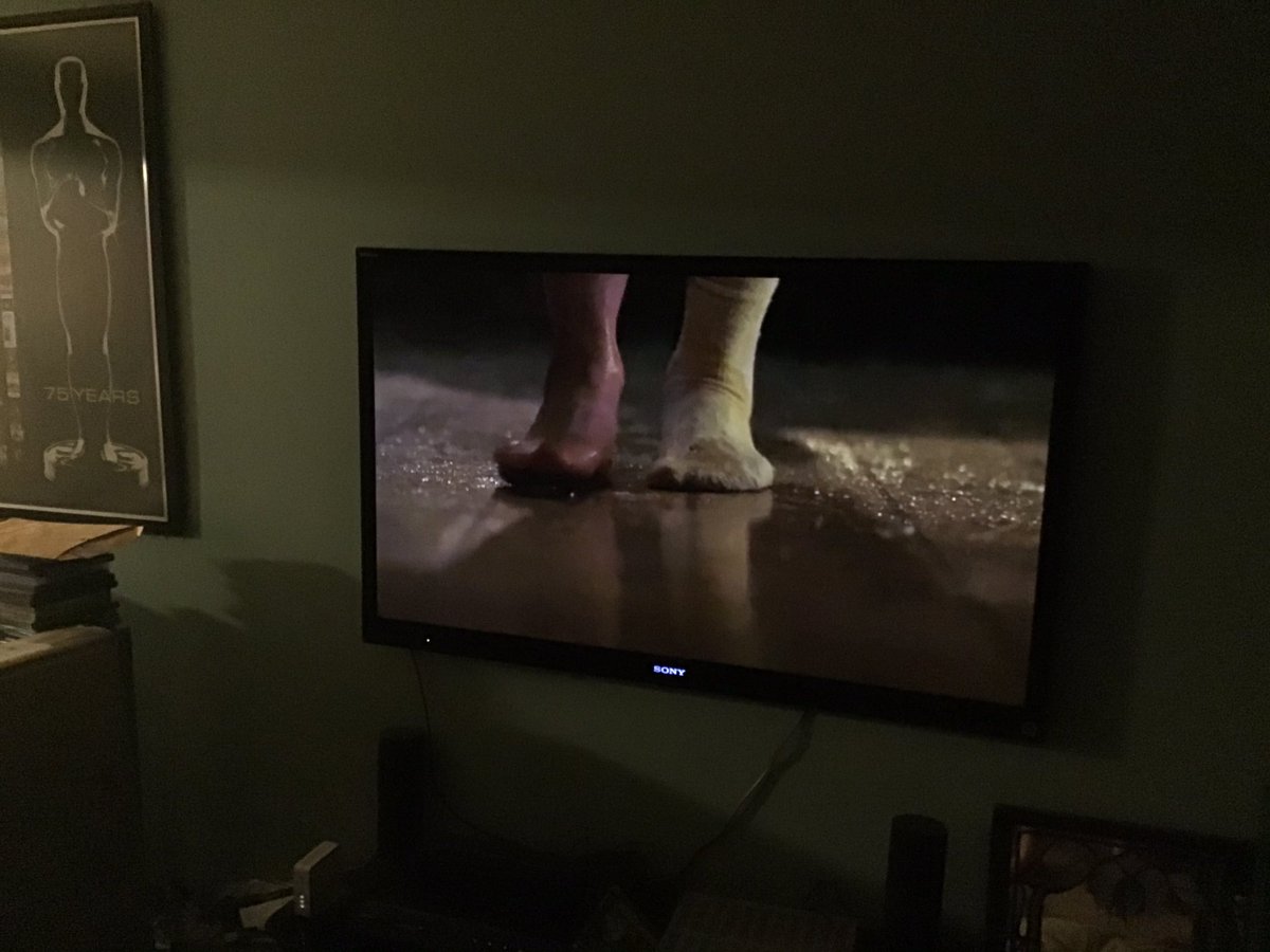beernut1's tweet photo. Okay now I do question why just one tube sock? #FridayNightFrights #ItFollows #VDNight #OneSock https://t.co/5HC41lJPns