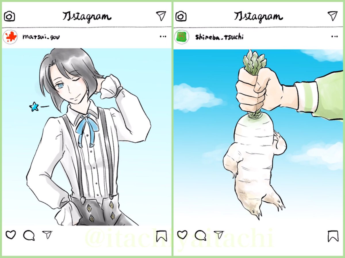 普段はこういう感じのを描いてます... 