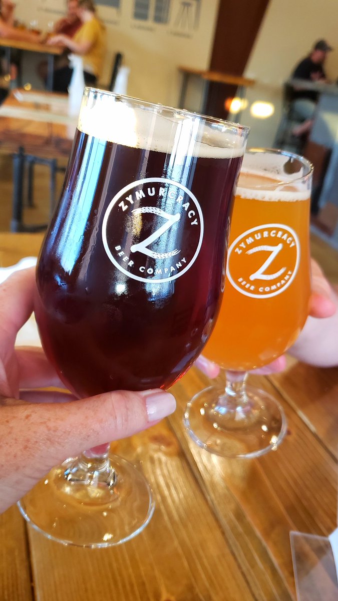 The best way to end a long, difficult week! <a href="/zymurcracybeer/">Zymurcracy Beer Co.</a>