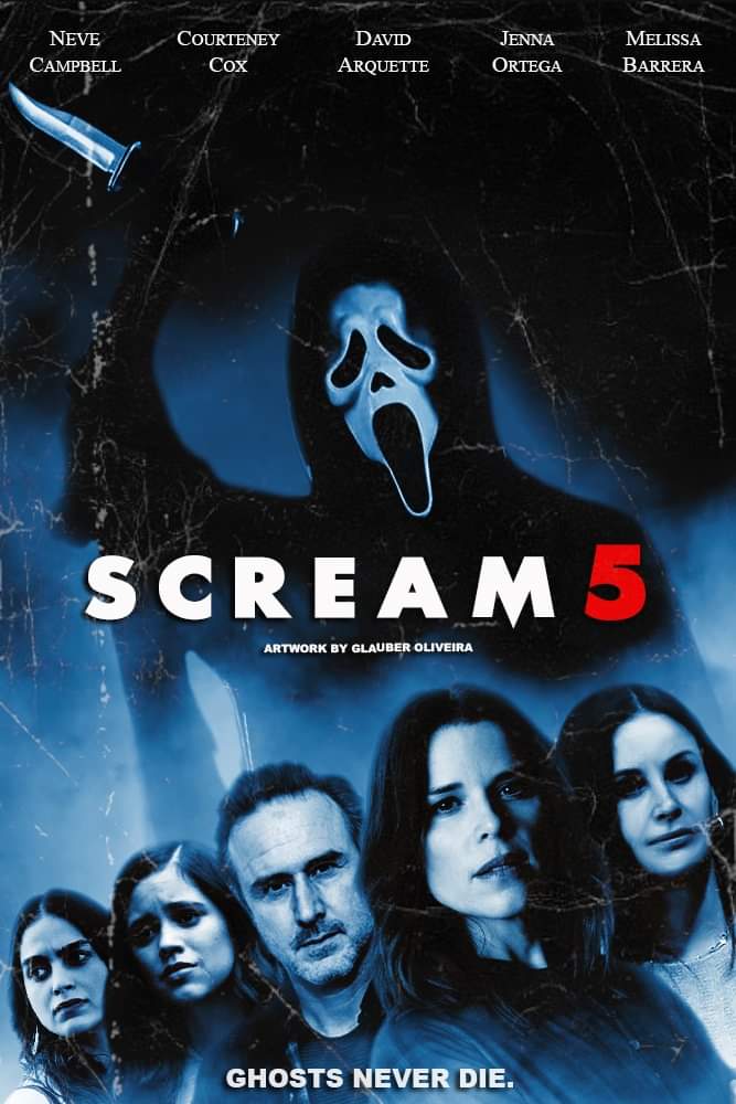 X 上的 Glauber Oliveira：「Scream 5 (2022) poster @ScreamMovies