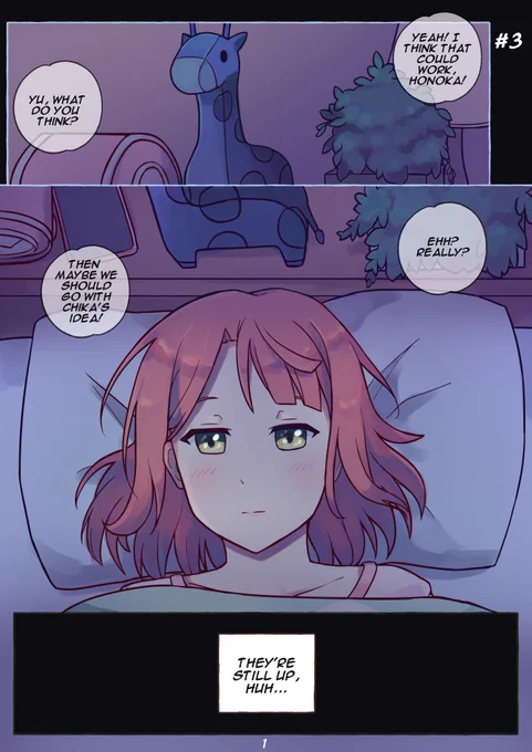 A setting where Ayumu is in love with Yu, and Setsuna cheers her on. (1/2)
#ラブライブ #虹ヶ咲 