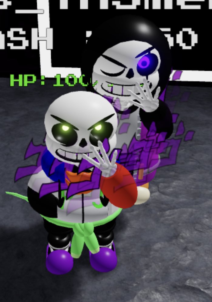 You defeat Epic sans! - Roblox