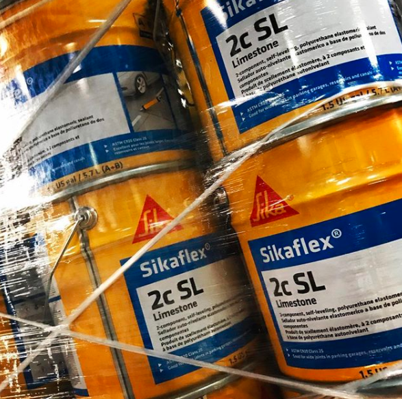 ARChambers3's tweet photo. Do you have a large caulking job to do? We carry @sikausa 2c SL in 1.5 gallon units and 3 gallon units. SIKA 2c SL is a 2 component, self leveling, polyurethane elastomeric sealant. Stop in today and see if the SIKA 2c SL is right for you!  
#sika
#sikausa
#caulking
#sealant https://t.co/8xNXXQzhoN
