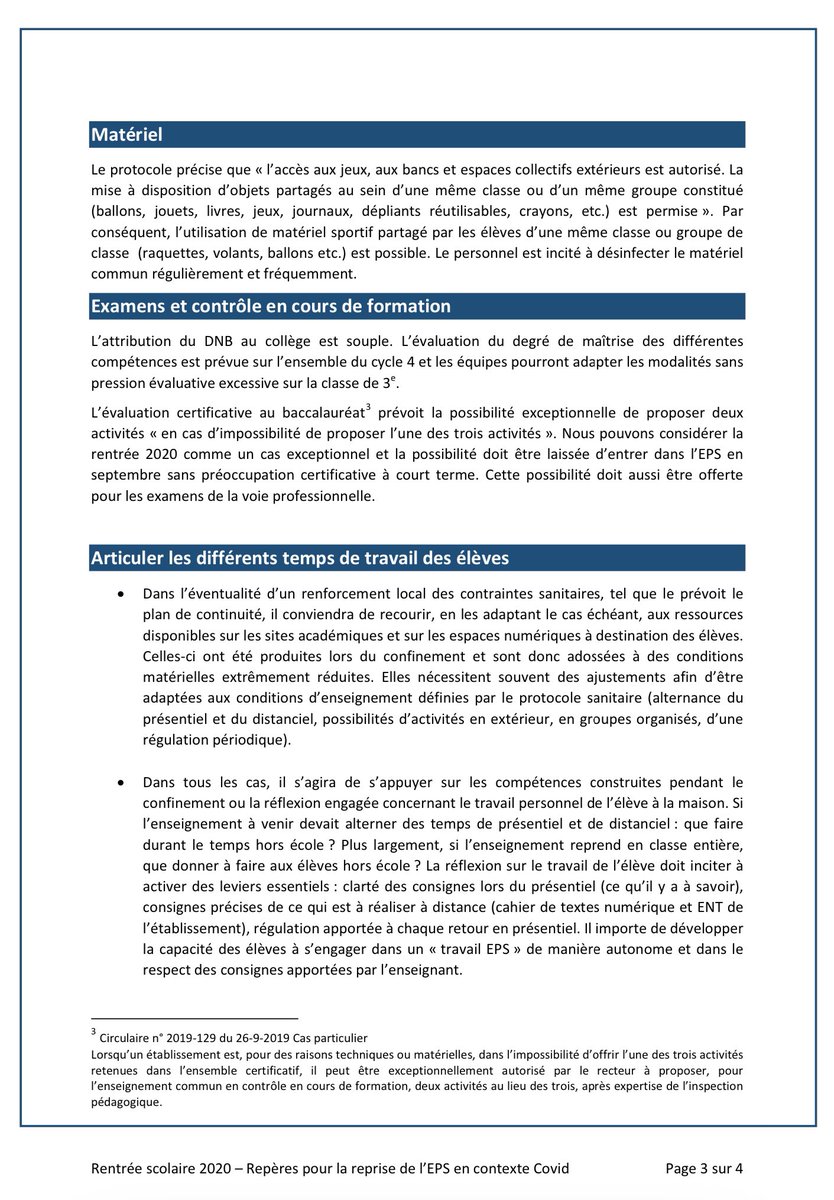 Enseigner l’EPS avec le numérique tweet media