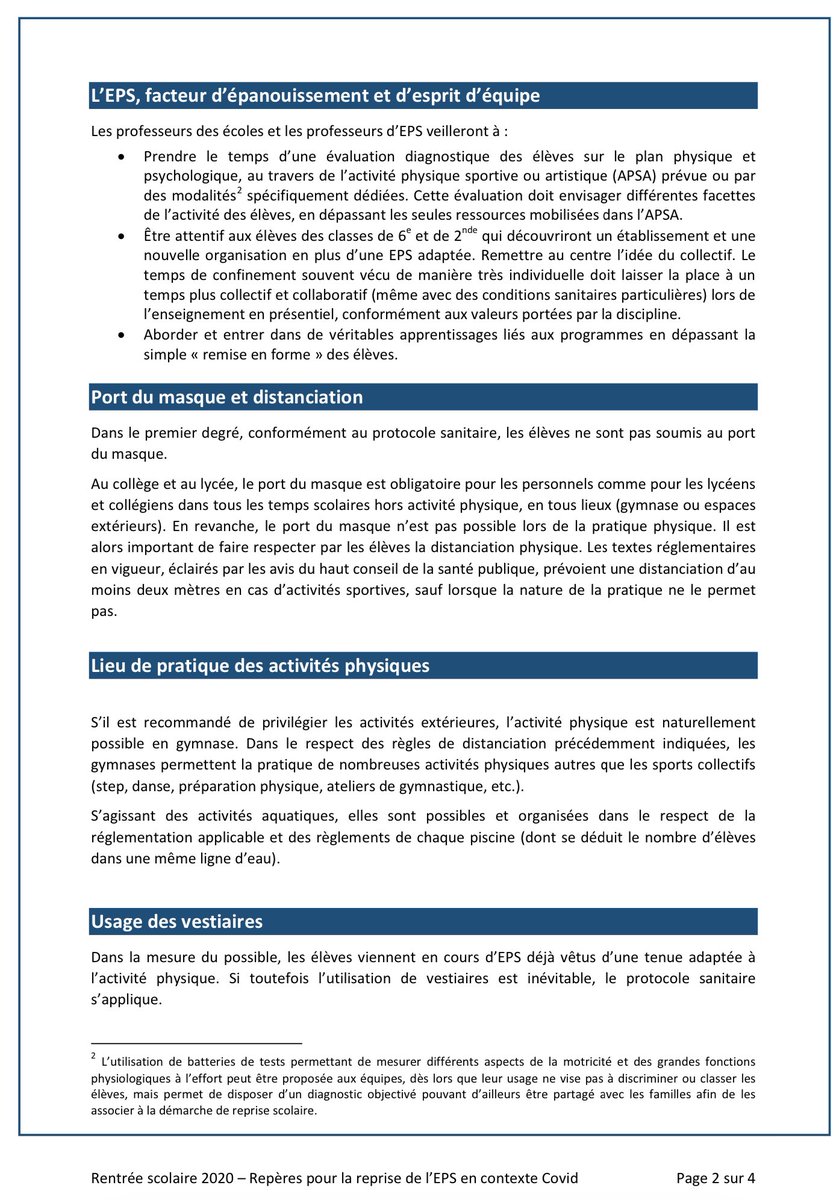 Enseigner l’EPS avec le numérique tweet media