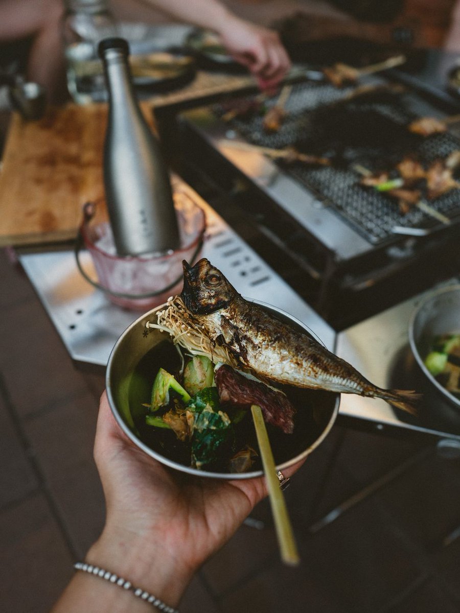 snowpeakusa's tweet photo. Wrapping up the week with a bit of #TakibiTime.
pc: Jin Liu https://t.co/zIZYm9Pz7W