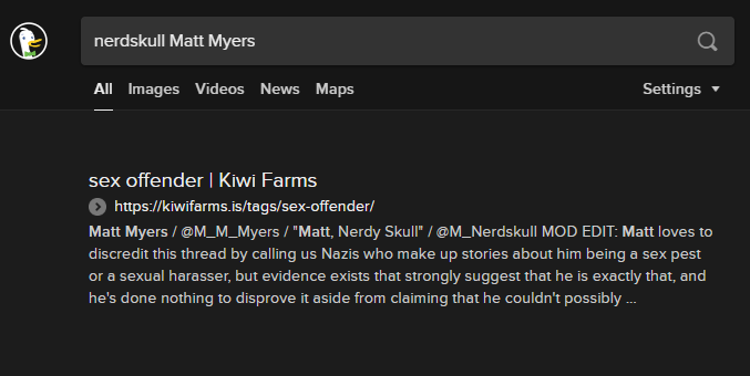 I actually tried to search for more info about this matt myers guy thinking 'Oh it might be funny to do a one off action figure commission of him but what does he look like other than a floating head?' and this is one of the top search results...  #myerstwitter