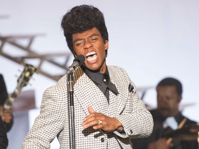 Chadwick Bosemen as James Brown.