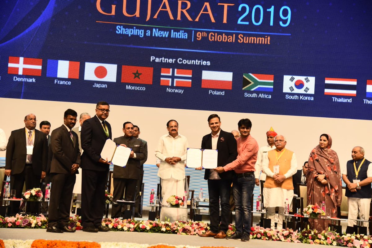 4) Ensuing Modi ji's biopic, Sandeep SSingh's Legend Global Studio was the only film company which signed MOU worth ₹177 crores with Gujarat govt in Vibrant Gujarat summit. Why only Sandeep's company & not others? What makes him a blue eyed boy of BJP?  https://mybs.in/2X31Sxe 