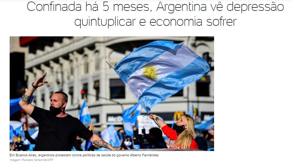 Argentina correndo a passos largos para a miséria e o totalitarismo
