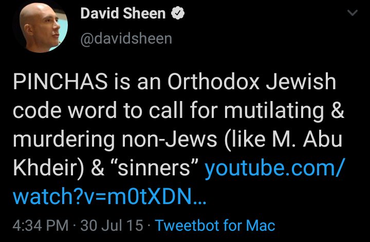 Phineas infamously killed two people for interracial romance running them through with a spear while in the act. Of especial importance they say "Aramai" woman here "may attack"Reporter David Sheen explains Phineas a code word with Jewish extremistsAvodah Zarah Talmud Thread