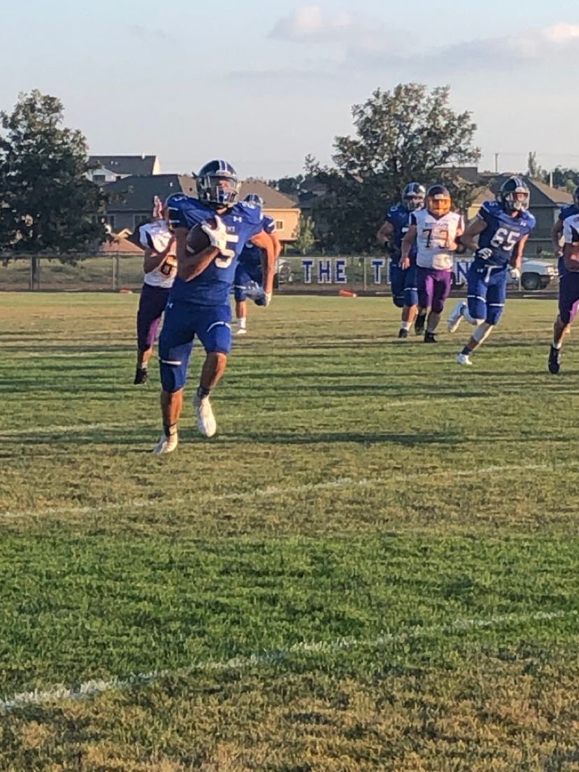 Glad to be back on the field #Seniorszn #TeamAboveSelf