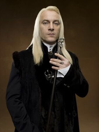 narcissia malfoy is bi and lucius is a repressed gay . Look at him that is not a heterosexual