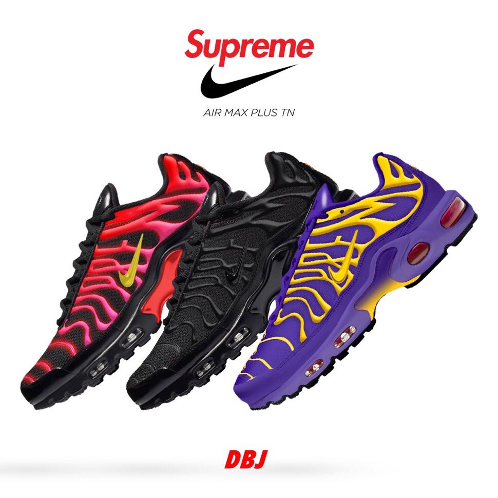 送込 25.5 Nike Supreme Air Max Plus マップラ