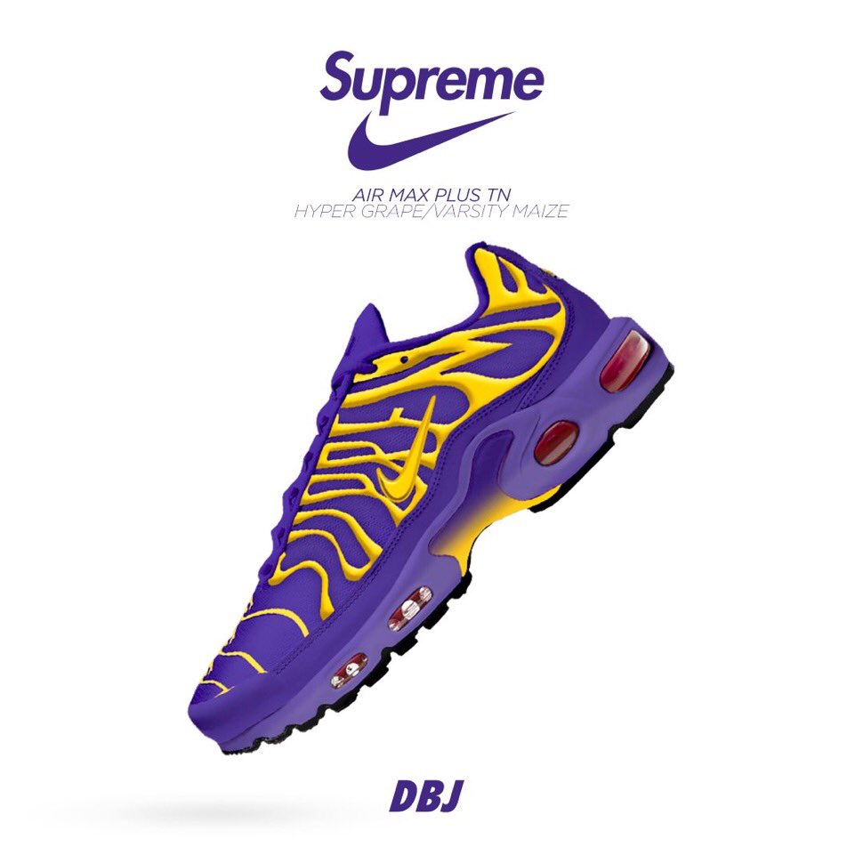 2020FW Supreme®/Nike® Air Max Plus