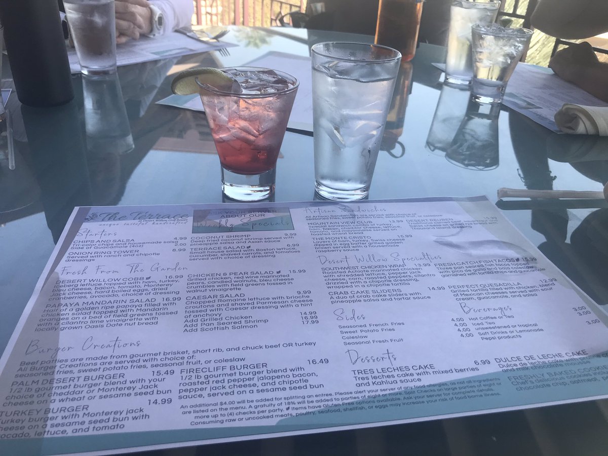 Great day gokfing with my girlfriends <a href="/golfDWGR/">Desert Willow Golf Resort</a> ! Great lunch afterwards! My home away from home!