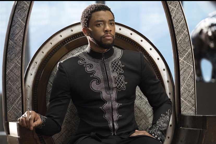 Queen_TK's tweet photo. This can not be real.. 😩 
You brought the world to our knees by bringing “Black Panther” to life and brought us  all to “Wakanda”. You showed every black and brown child there are heroes that look like them. So much more to say but 💔
#wakandaforever🙅🏾‍♀️ 
This one hurts so deep 😭 https://t.co/D6Zq4ZNoml