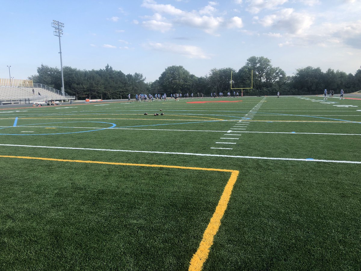 Ralston wins first game on new turf 38 27 over Beatrice.