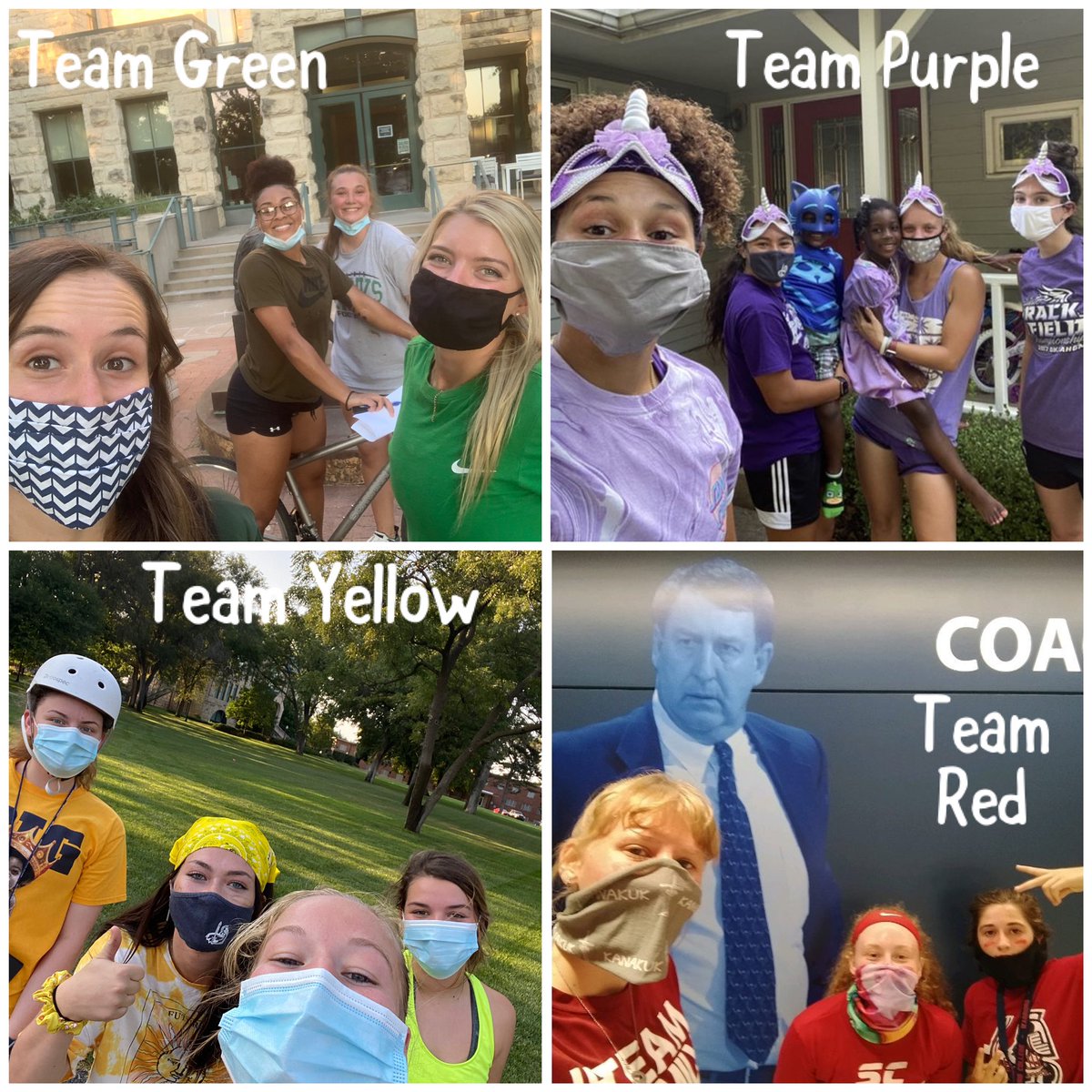 SCWarriorWBB's tweet photo. An AWESOME evening of team-building during our 7th Annual Lady Warrior Basketball Retreat. Looks a little different this year but there were still LOTS of laughs and great fellowship.  #swordsup #scwbb20 #UnfinishedBusiness #bikegang #morethanbball https://t.co/ykzkzofr5o
