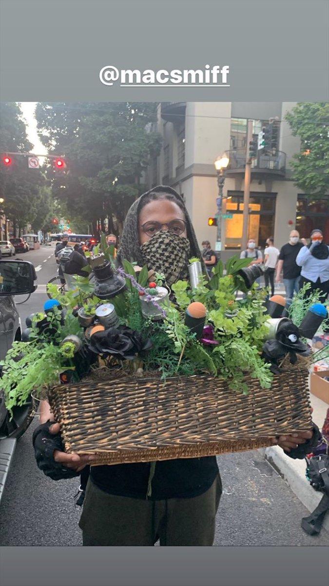 . @tedwheeler please come soon protesters have made you a nice bouquet even