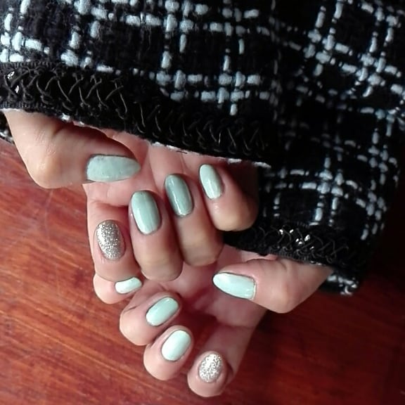 PixGabriela's tweet photo. ________♡️________
Confidence Powder blue 💙nails💅
.
.
#lightblue #💙#nails💅#likewinter #❄ #loveit #😍 #glitter #✨ #gray https://t.co/2upuH9aBu4