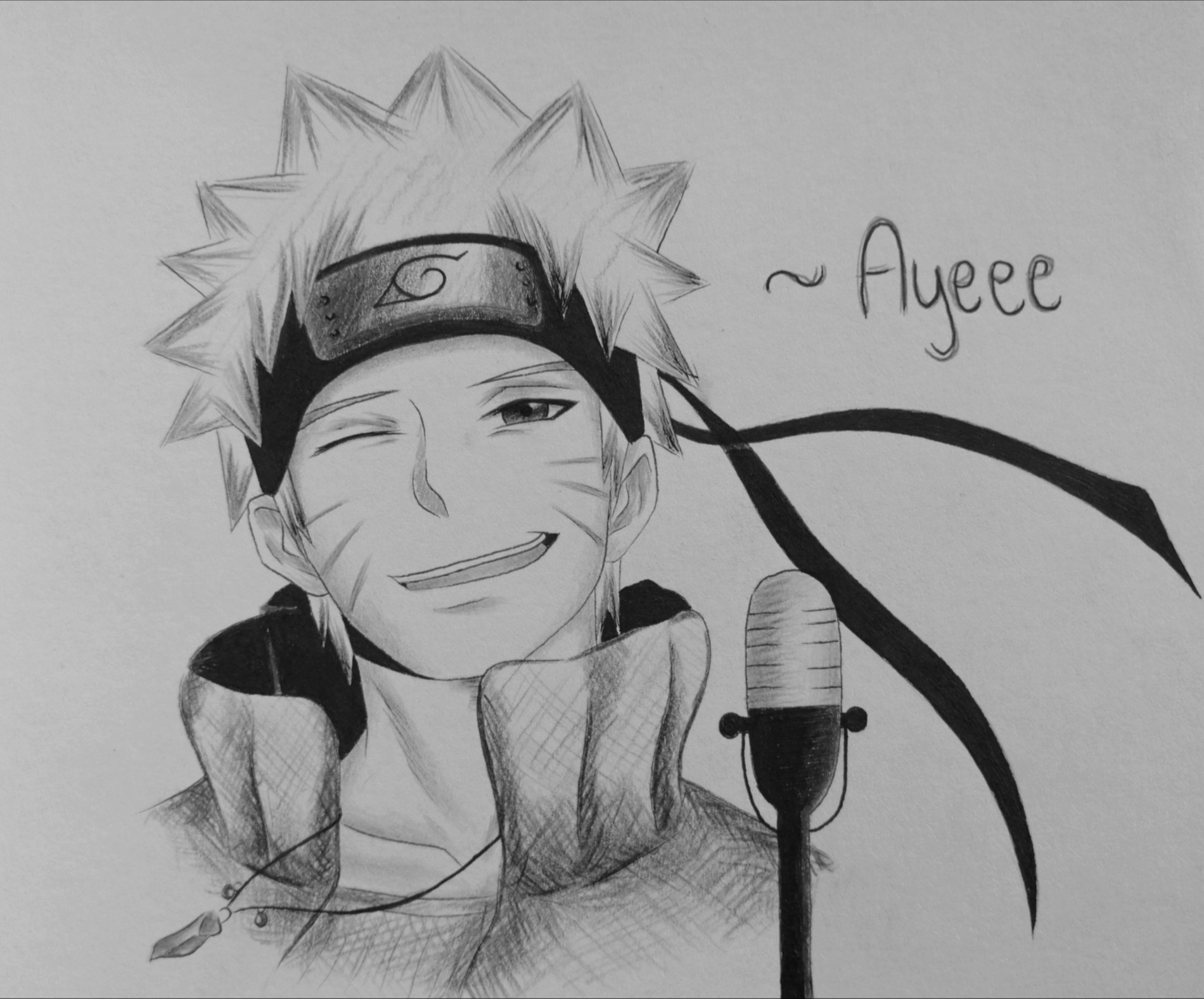 My drawing of Naruto Uzumaki (Naruto Shippuden) : r/AnimeART