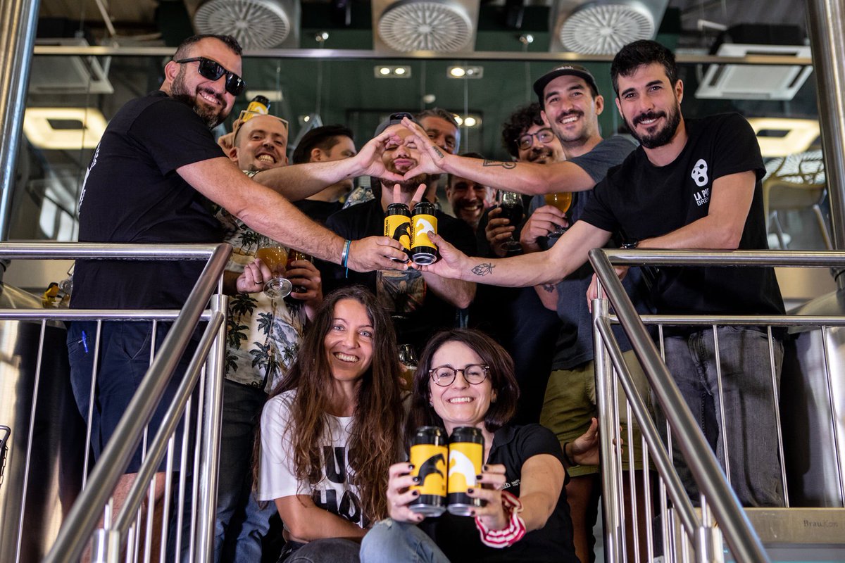 What a great week having our #Friends from #Catalunya in <a href="/wroclaw_info/">Wroclaw</a> - <a href="/CervesaLaPirata/">La Pirata</a>, <a href="/soma_beer/">Soma Beer</a> and <a href="/TibidaboBrewing/">Tibidabo Brewing</a>.
Couple of collabs in a few weeks 😉
