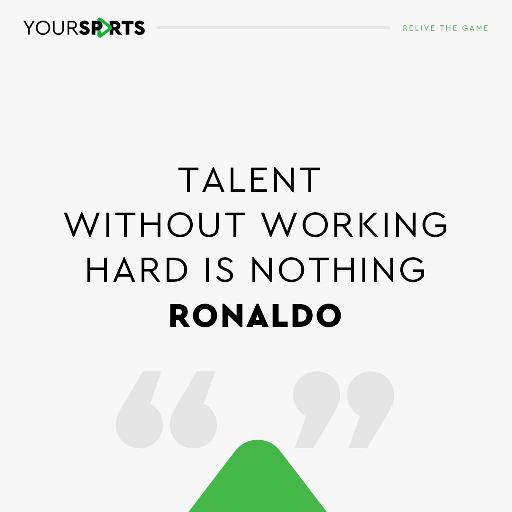 A motivational platform for ALL players to track their own progress. #relivethegame  #yoursports
