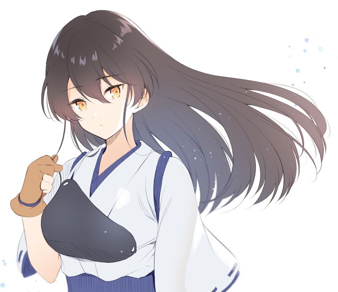 加賀さん改二髪おろしてるの素敵やん 