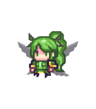 Elona Mobile公式ツイッター 冒険者の皆さん エルだよ 本日紹介するのは 妖精さんエル 収穫のクミロミの 下僕 童話に登場する妖精のような超可愛い見た目 食材を種に変える能力が持つ いつかクミロミに代わって収穫の神になる 裏切り 許さない