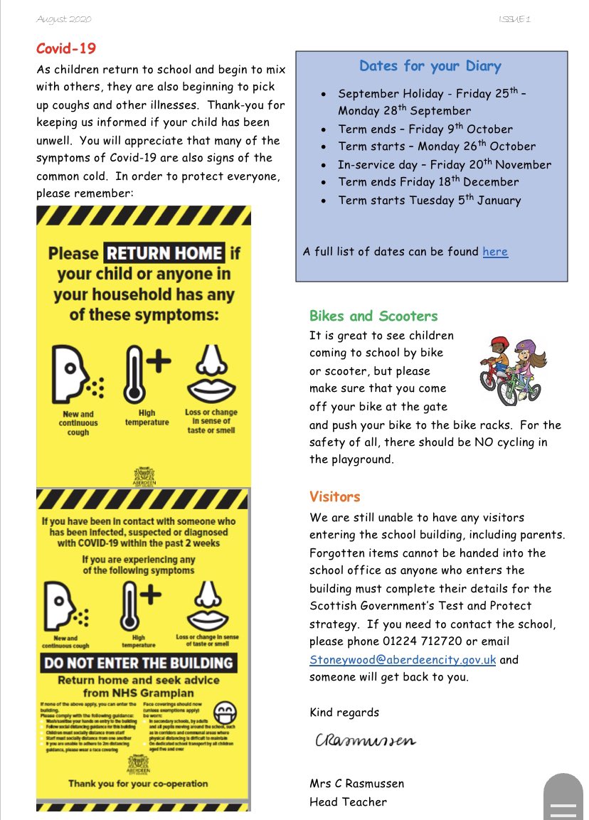 August Newsletter