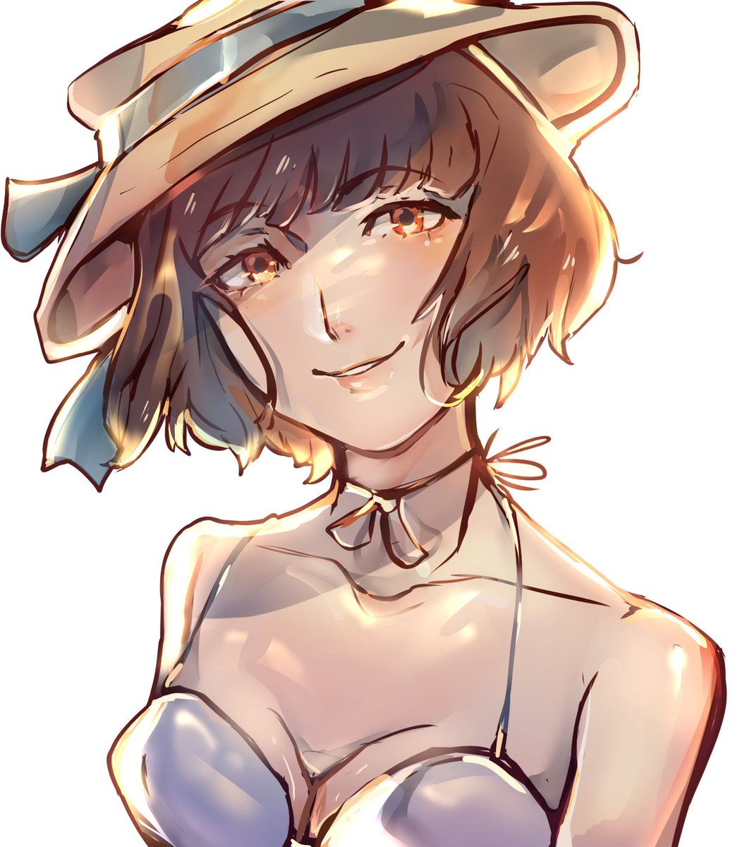 lianiiu's tweet photo. summer mako! i love my wif

#makotoniijima #p5 #persona5 #p5r #persona5royal https://t.co/Pm6uP7veoB