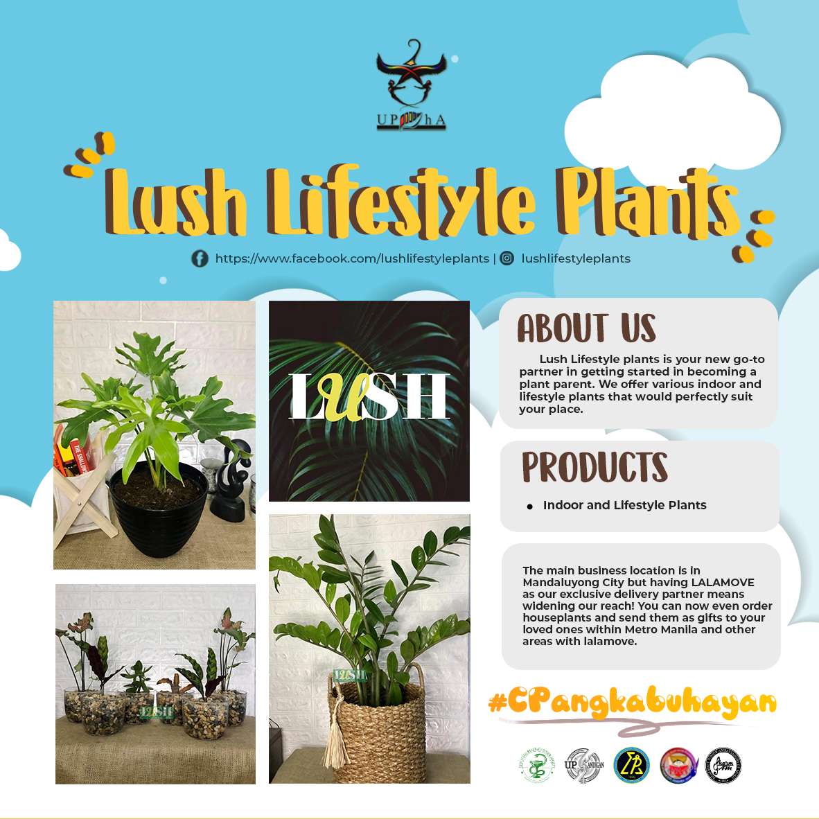Lush Lifestyle is your new go-to partner in getting started in becoming a plant parent. They offer various indoor and lifestyle plants. With an exclusive partnership with Lalamove, customers can now easily avail their products within the comfort of their home.